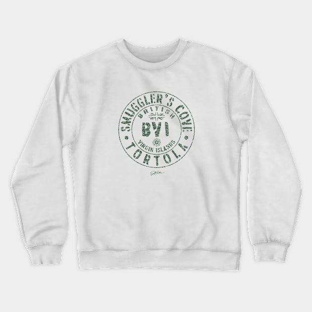 Smuggler's Cove, Tortola, British Virgin Islands Crewneck Sweatshirt by jcombs